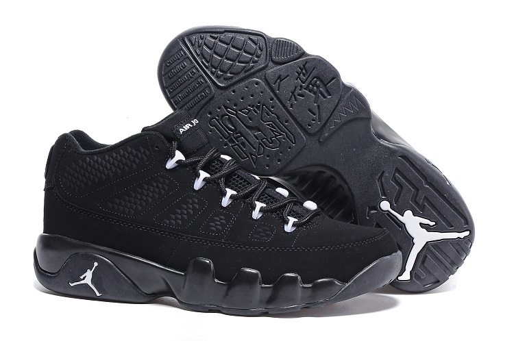 Nike Air Jordan 9 Retro Low Anthracite Black White Shoes